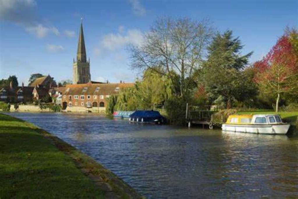 1 Bedroom Flat Sleeps 4 In Abingdon Oxfordshire 外观 照片